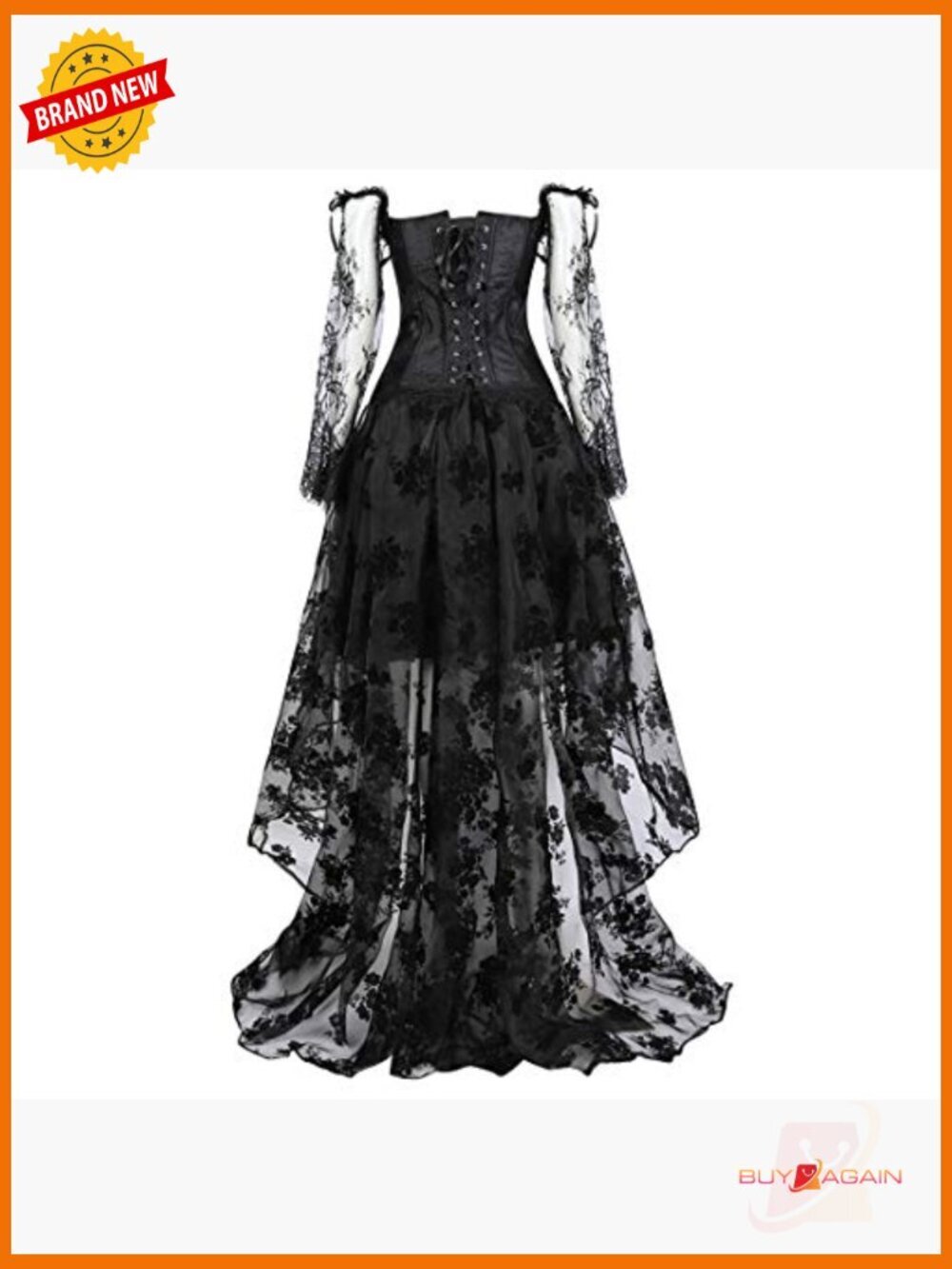 Plus Size Victorian Corset Bustier For Renaissance Costume View 2